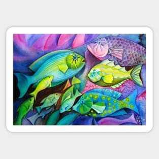 Fantasy Fish Sticker